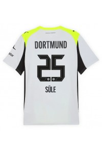 Borussia Dortmund Niklas Sule #25 Fotballdrakt Borte Klær 2025-26 Korte ermer